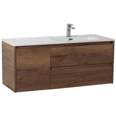 Тумба под раковину BelBagno Kraft 120 R KRAFT-1200-2C-1A-SO-RT-R подвесная Rovere Tabacco