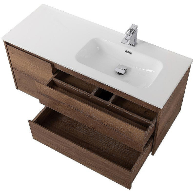 Тумба под раковину BelBagno Kraft 120 R KRAFT-1200-2C-1A-SO-RT-R подвесная Rovere Tabacco