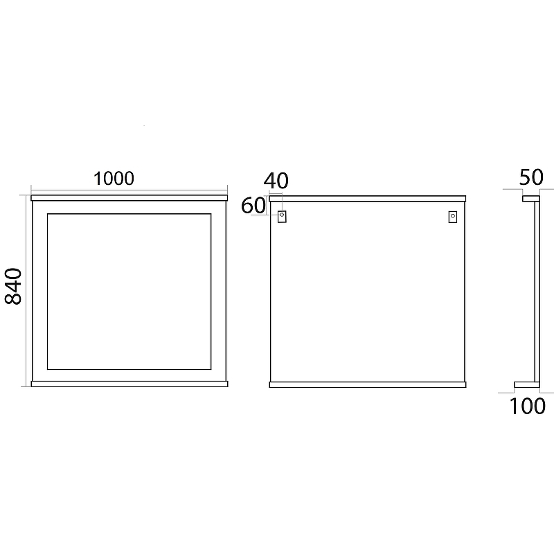 Зеркало Misty Марта 100 П-Мрт02100-011 Белое, купить, цена, заказать, магазин, доставка, скидка, промокод, купить, цена, заказать, магазин, доставка, скидка, промокод