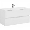 Тумба под раковину Aquanet Алвита 100 235341 подвесная Белая, купить, цена, заказать, магазин, доставка, скидка, промокод, купить, цена, заказать, магазин, доставка, скидка, промокод