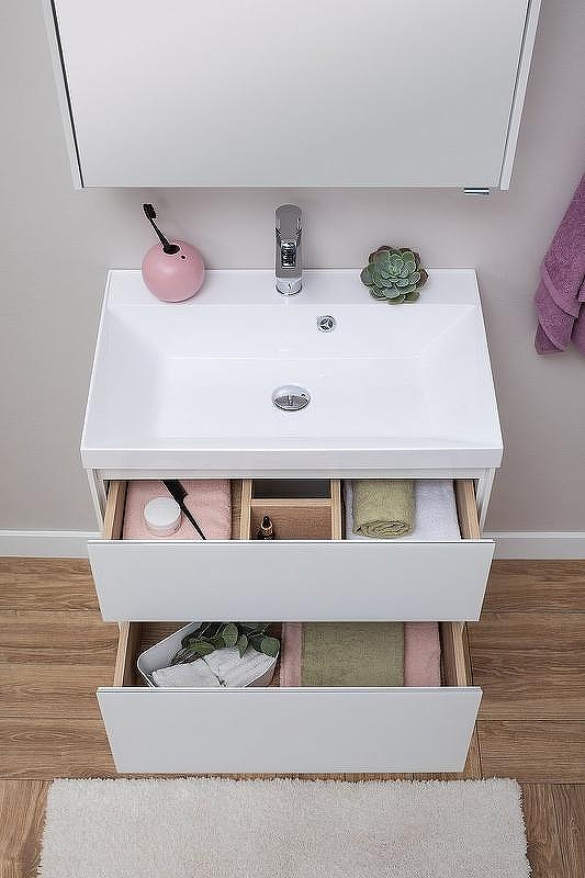 Тумба под раковину Aquanet Гласс 60 196961 подвесная Белая, купить, цена, заказать, магазин, доставка, скидка, промокод, купить, цена, заказать, магазин, доставка, скидка, промокод