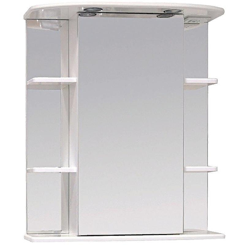 Зеркальный шкаф Onika Глория 65.02 L 206506 с подсветкой Белый, купить, цена, заказать, магазин, доставка, скидка, промокод, купить, цена, заказать, магазин, доставка, скидка, промокод