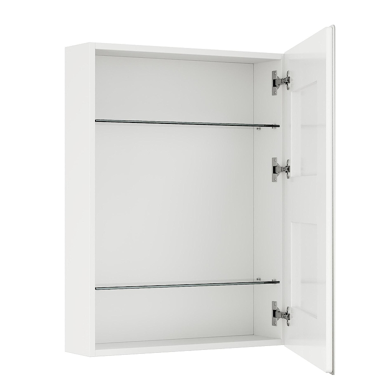 Зеркальный шкаф Onika Орби 60 206087 с подсветкой цвет Белый, купить, цена, заказать, магазин, доставка, скидка, промокод, купить, цена, заказать, магазин, доставка, скидка, промокод