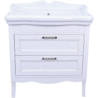 Тумба с раковиной Azario Carolina 90/2 CS00069427 Белая с золотой патиной, купить, цена, заказать, магазин, доставка, скидка, промокод, купить, цена, заказать, магазин, доставка, скидка, промокод