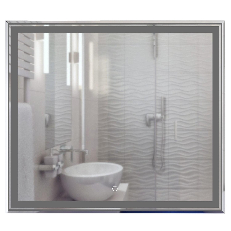 Зеркало Mixline Оливия 80 545091 с подсветкой с сенсорным выключателем, купить, цена, заказать, магазин, доставка, скидка, промокод, купить, цена, заказать, магазин, доставка, скидка, промокод