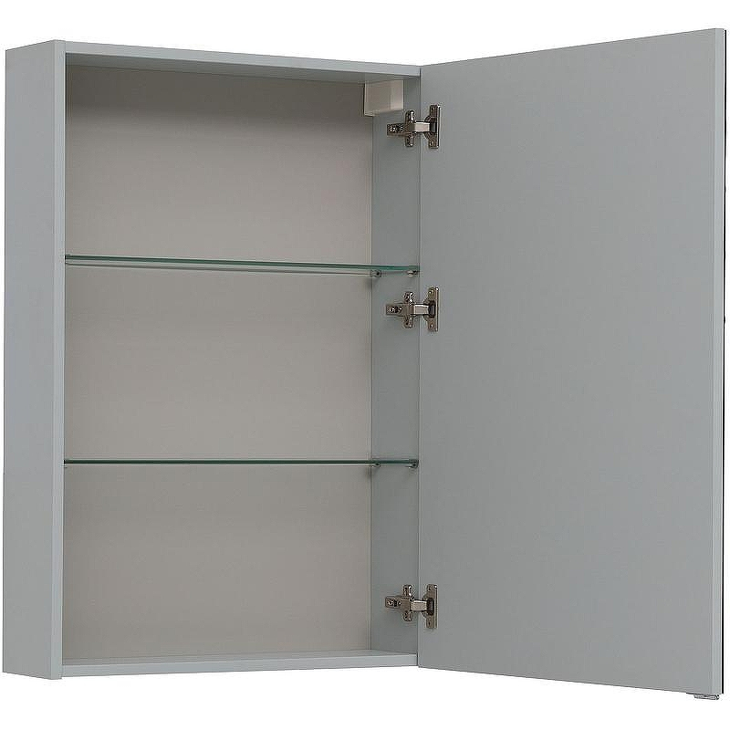 Зеркальный шкаф Aquanet Алвита New 60 277540 Серый, купить, цена, заказать, магазин, доставка, скидка, промокод, купить, цена, заказать, магазин, доставка, скидка, промокод