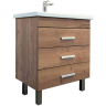 Тумба с раковиной Comforty Никосия 70H 00-00008854 Дуб темный, купить, цена, заказать, магазин, доставка, скидка, промокод, купить, цена, заказать, магазин, доставка, скидка, промокод