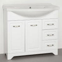 Тумба под раковину Style Line Олеандр-2 90 Люкс Рельеф пастель, купить, цена, заказать, магазин, доставка, скидка, промокод, купить, цена, заказать, магазин, доставка, скидка, промокод