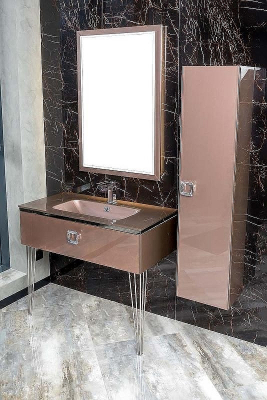 Зеркало Boheme Armadi Art Lucido 70 567-PU с подсветкой Лиловый