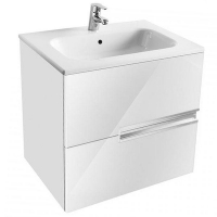 Тумба под раковину Roca Victoria Nord Ice Edition 60 ZRU9302730 подвесная Белая, купить, цена, заказать, магазин, доставка, скидка, промокод, купить, цена, заказать, магазин, доставка, скидка, промокод