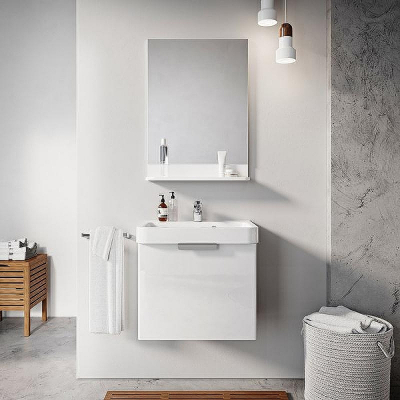 Тумба под раковину Ravak Be Happy II 53 X000001097 подвесная Белая