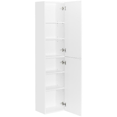 Шкаф пенал Roca The Gap 35 A857427806 подвесной Белый глянец