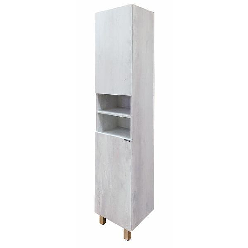 Шкаф пенал Comforty Верона 35-Н 00004142368 подвесной Дуб белый, купить, цена, заказать, магазин, доставка, скидка, промокод, купить, цена, заказать, магазин, доставка, скидка, промокод