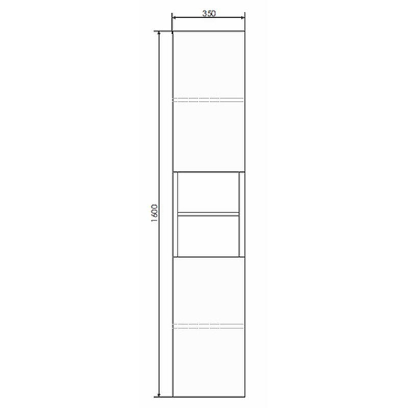Шкаф пенал Comforty Верона 35-Н 00004142368 подвесной Дуб белый, купить, цена, заказать, магазин, доставка, скидка, промокод, купить, цена, заказать, магазин, доставка, скидка, промокод
