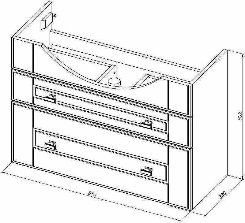 Тумба под раковину Aquanet Рондо 85 304289 подвесная Белый глянец, купить, цена, заказать, магазин, доставка, скидка, промокод, купить, цена, заказать, магазин, доставка, скидка, промокод