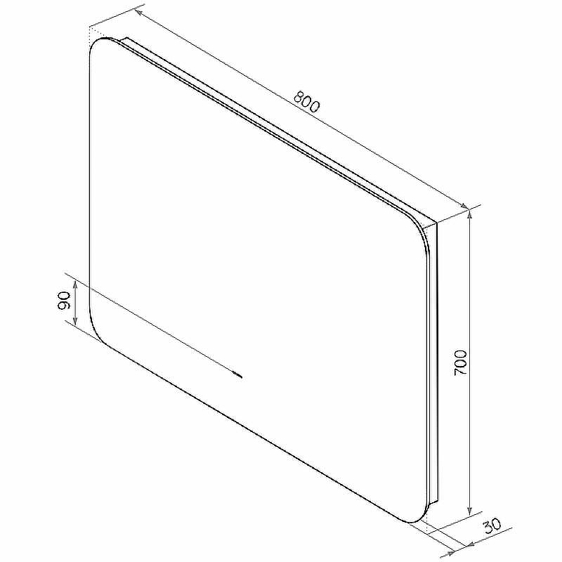 Зеркало Континент Burzhe 800х700 ЗЛП2457 с подсветкой с бесконтактным выключателем, купить, цена, заказать, магазин, доставка, скидка, промокод, купить, цена, заказать, магазин, доставка, скидка, промокод