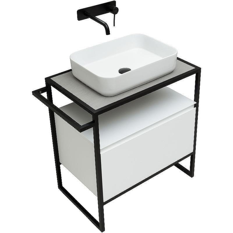 Тумба под раковину Allen Brau Priority 70 1.31001.WM Белая матовая, купить, цена, заказать, магазин, доставка, скидка, промокод, купить, цена, заказать, магазин, доставка, скидка, промокод