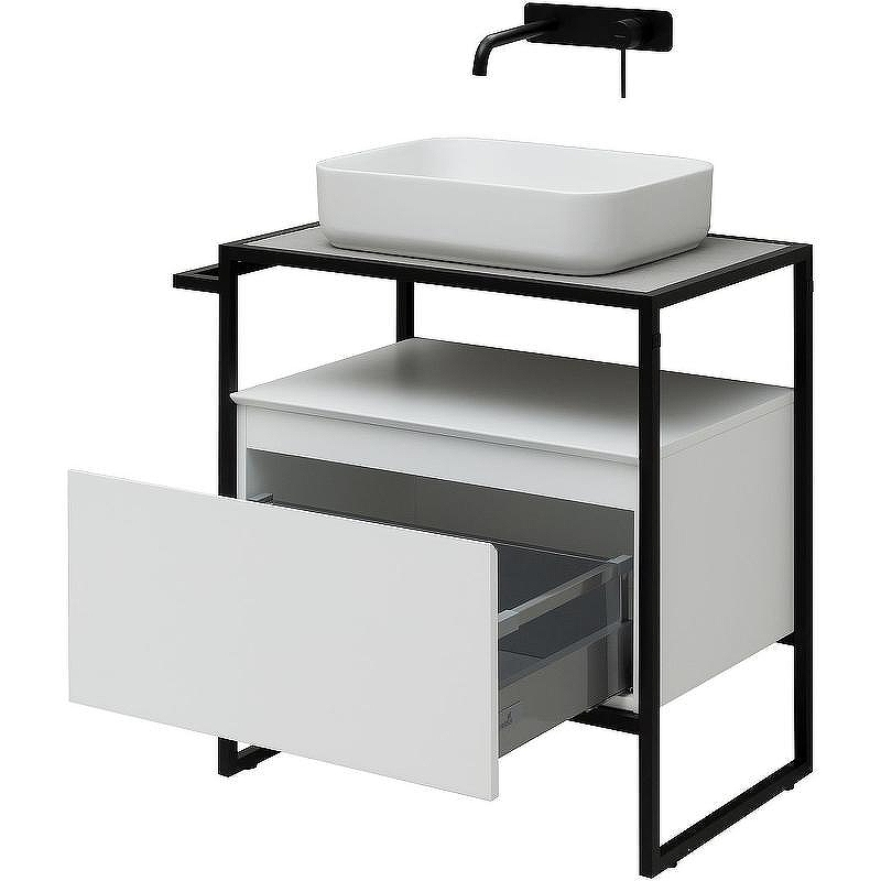 Тумба под раковину Allen Brau Priority 70 1.31001.WM Белая матовая, купить, цена, заказать, магазин, доставка, скидка, промокод, купить, цена, заказать, магазин, доставка, скидка, промокод