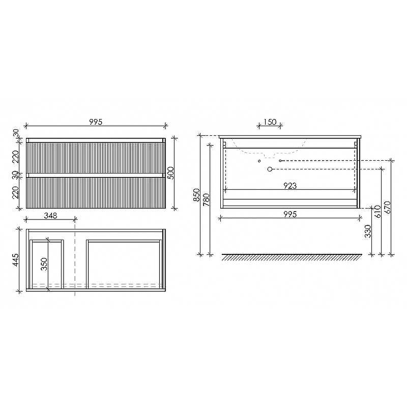 Тумба под раковину Sancos Snob T 100 L SNT100LW подвесная Bianco, купить, цена, заказать, магазин, доставка, скидка, промокод, купить, цена, заказать, магазин, доставка, скидка, промокод