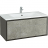 Тумба под раковину Aquaton Уэльс 80 1A267901WA6A0 подвесная Авеллино грей Антрацит, купить, цена, заказать, магазин, доставка, скидка, промокод, купить, цена, заказать, магазин, доставка, скидка, промокод