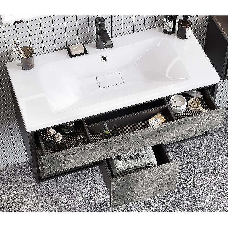 Тумба под раковину Aquaton Уэльс 80 1A267901WA6A0 подвесная Авеллино грей Антрацит, купить, цена, заказать, магазин, доставка, скидка, промокод, купить, цена, заказать, магазин, доставка, скидка, промокод