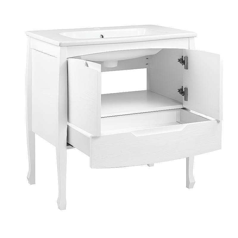 Тумба под раковину Veedi Lord 100 LRD1000T-DR Белая, купить, цена, заказать, магазин, доставка, скидка, промокод, купить, цена, заказать, магазин, доставка, скидка, промокод