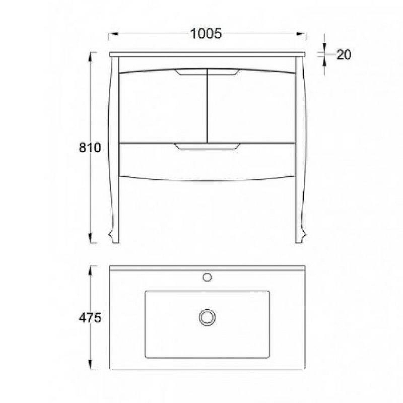 Тумба под раковину Veedi Lord 100 LRD1000T-DR Белая, купить, цена, заказать, магазин, доставка, скидка, промокод, купить, цена, заказать, магазин, доставка, скидка, промокод