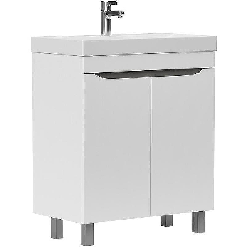 Тумба под раковину Volna Lake 70.2D tnLAKE70.2D-01 Белая, купить, цена, заказать, магазин, доставка, скидка, промокод, купить, цена, заказать, магазин, доставка, скидка, промокод