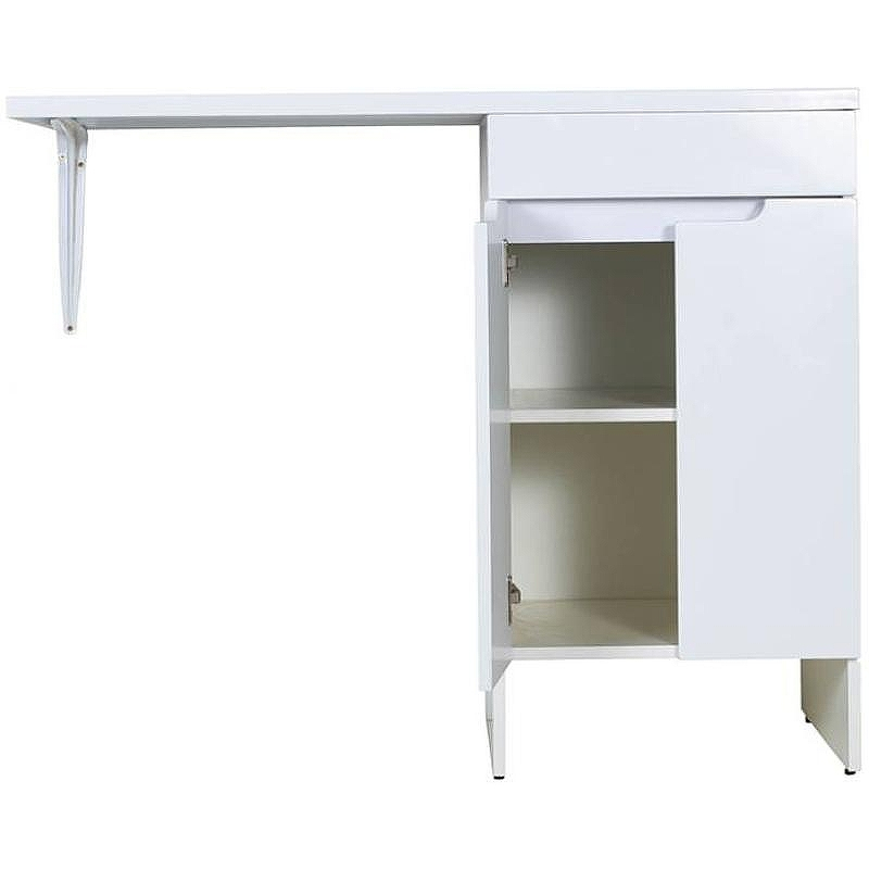 Тумба с раковиной Orange Sistema 110 R STD-110TUW+RAR Белая, купить, цена, заказать, магазин, доставка, скидка, промокод, купить, цена, заказать, магазин, доставка, скидка, промокод