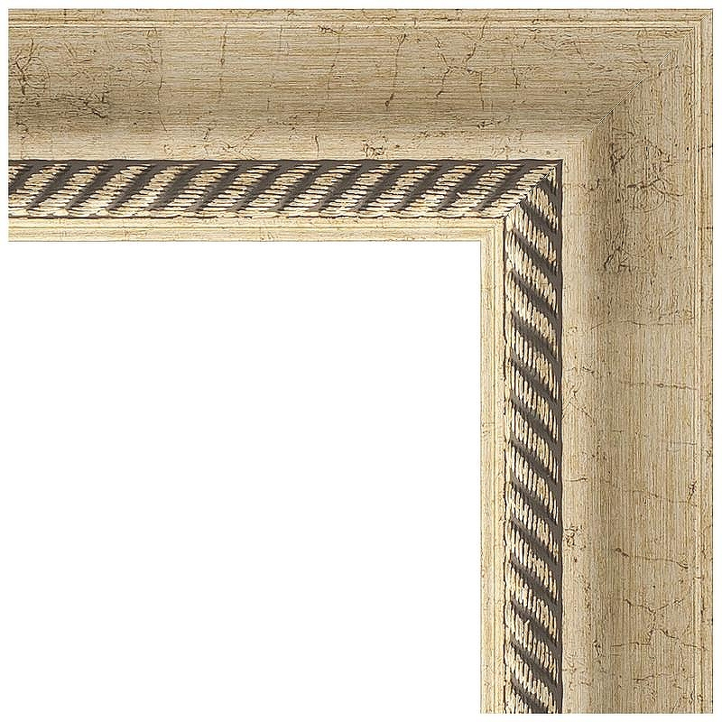 Зеркало Evoform Exclusive-G 118х93 BY 4347 с гравировкой в багетной раме - Состаренное серебро с плетением 70, купить, цена, заказать, магазин, доставка, скидка, промокод, купить, цена, заказать, магазин, доставка, скидка, промокод