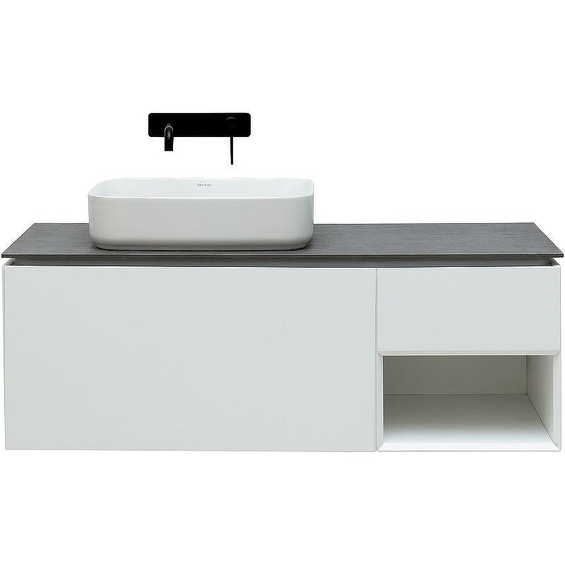 Тумба под раковину Allen Brau Infinity 120 L 1.21006.WM подвесная Белая матовая, купить, цена, заказать, магазин, доставка, скидка, промокод, купить, цена, заказать, магазин, доставка, скидка, промокод