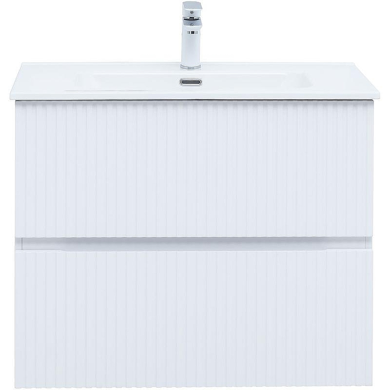 Тумба под раковину Aquanet Джейн 80 313286 подвесная Белая матовая, купить, цена, заказать, магазин, доставка, скидка, промокод, купить, цена, заказать, магазин, доставка, скидка, промокод