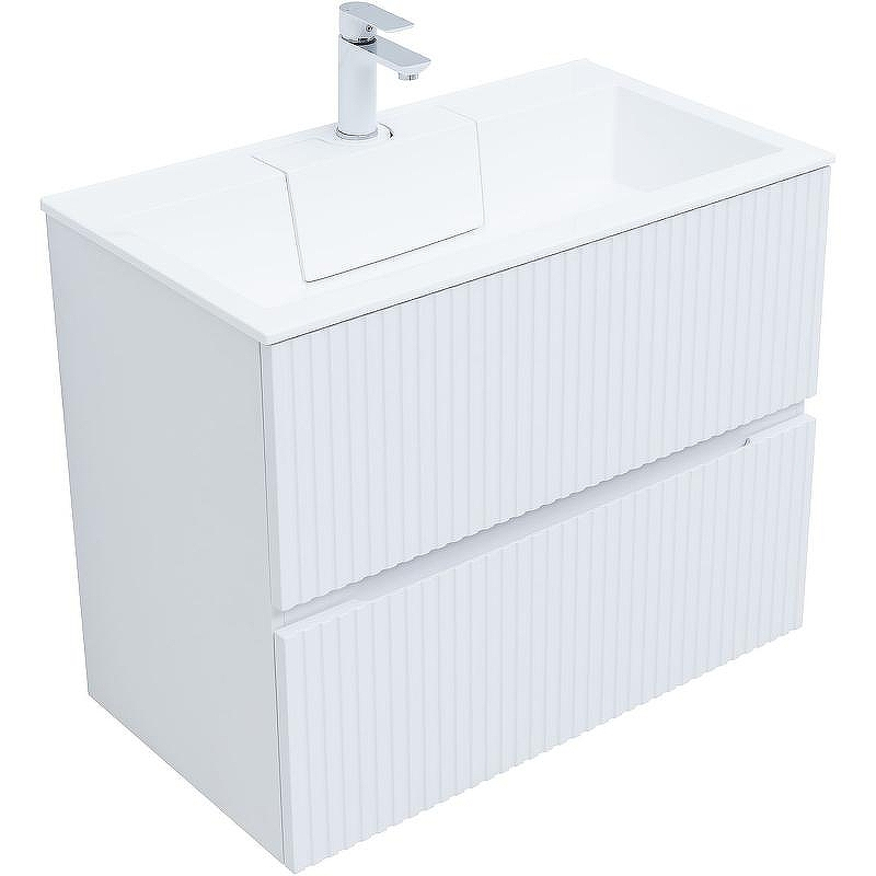 Тумба под раковину Aquanet Джейн 80 313286 подвесная Белая матовая, купить, цена, заказать, магазин, доставка, скидка, промокод, купить, цена, заказать, магазин, доставка, скидка, промокод