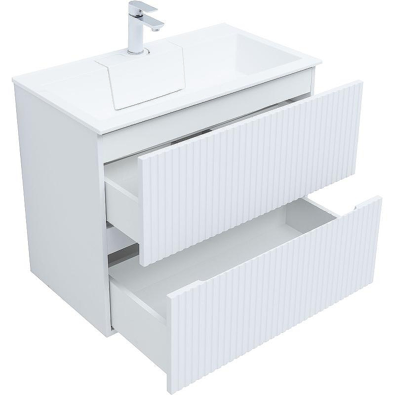 Тумба под раковину Aquanet Джейн 80 313286 подвесная Белая матовая, купить, цена, заказать, магазин, доставка, скидка, промокод, купить, цена, заказать, магазин, доставка, скидка, промокод