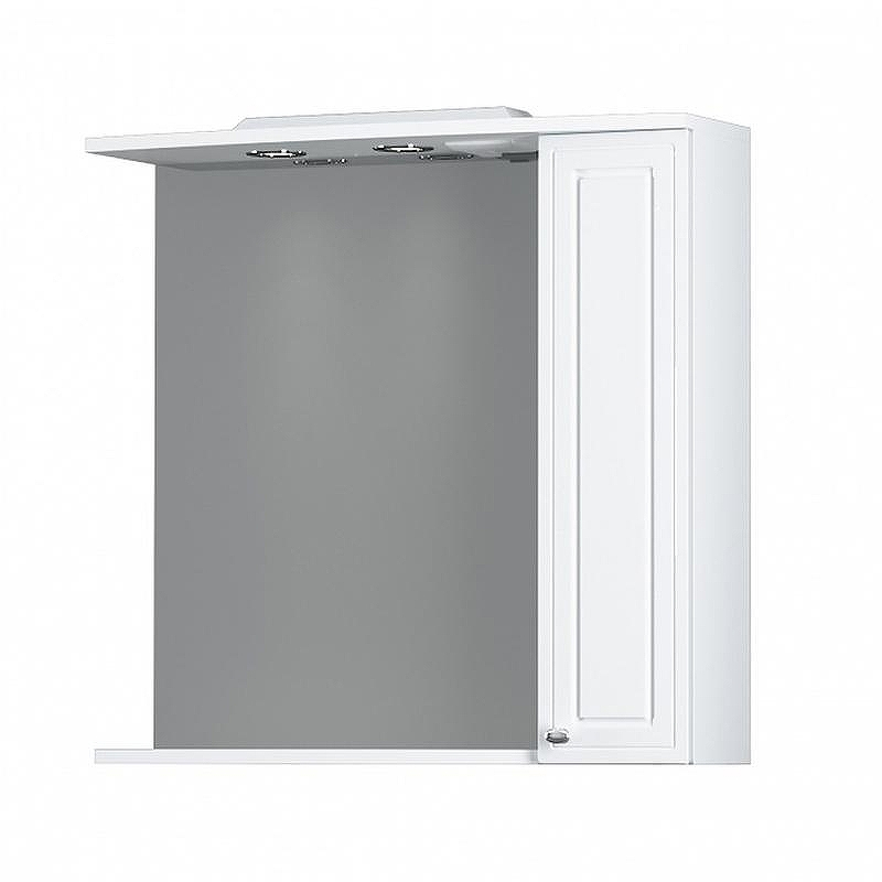 Зеркало со шкафом Damixa RedBlu Palace One 75 M41MPR0751WG с подсветкой Белый, купить, цена, заказать, магазин, доставка, скидка, промокод, купить, цена, заказать, магазин, доставка, скидка, промокод