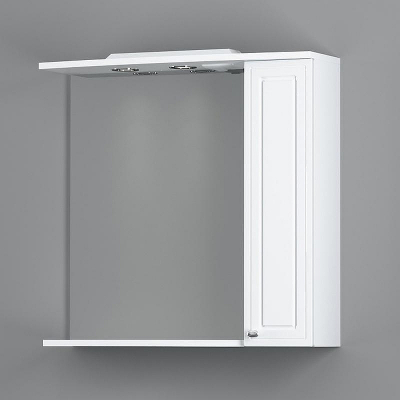 Зеркало со шкафом Damixa RedBlu Palace One 75 M41MPR0751WG с подсветкой Белый