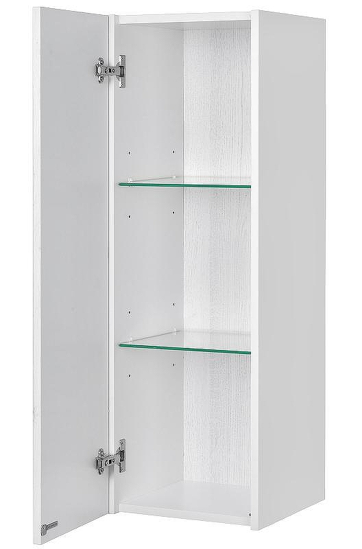 Подвесной шкаф Aquaton Сакура 33 L 1A220803SKW8L Ольха наварра Белый глянец, купить, цена, заказать, магазин, доставка, скидка, промокод, купить, цена, заказать, магазин, доставка, скидка, промокод