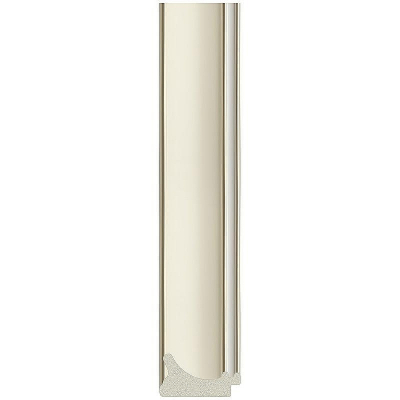 Зеркало Evoform Definite 74х74 BY 7621 в багетной раме - Белый с серебром 60