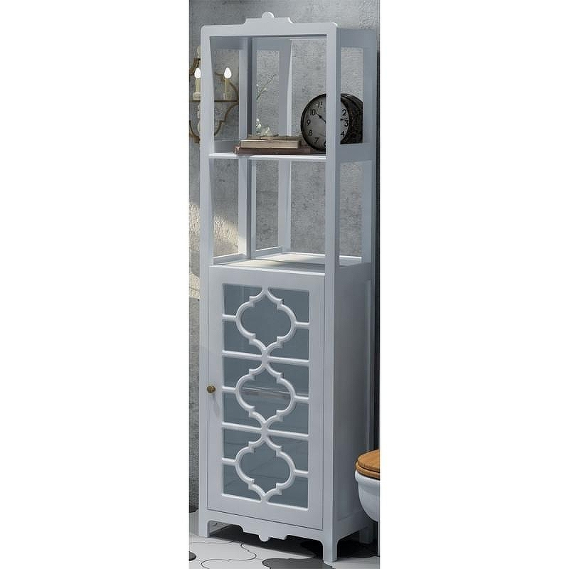 Шкаф пенал Corozo Манойр 50 SD-00000413 Белый, купить, цена, заказать, магазин, доставка, скидка, промокод, купить, цена, заказать, магазин, доставка, скидка, промокод