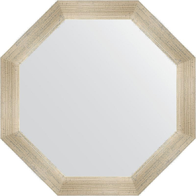 Зеркало Evoform Octagon 60х60 BY 3704 в багетной раме - Травленое серебро 59