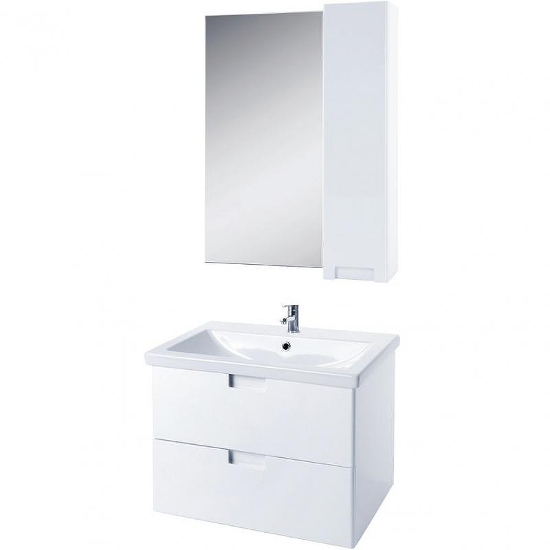 Зеркало со шкафом Bellezza Пегас 70 R 4610411001013 Белое, купить, цена, заказать, магазин, доставка, скидка, промокод, купить, цена, заказать, магазин, доставка, скидка, промокод