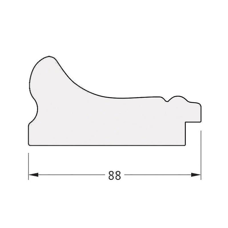 Зеркало Evoform Octagon 76x96 BY 7176 в багетной раме - Хамелеон 88, купить, цена, заказать, магазин, доставка, скидка, промокод, купить, цена, заказать, магазин, доставка, скидка, промокод