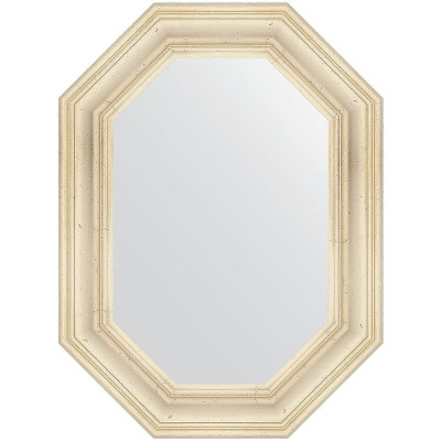 Зеркало Evoform Polygon 79х59 BY 7209 в багетной раме - Травленое серебро 99