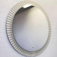 Зеркало Comforty Мадрид 70 00-00014251 с подсветкой Серый шелк с бесконтактным выключателем, купить, цена, заказать, магазин, доставка, скидка, промокод, купить, цена, заказать, магазин, доставка, скидка, промокод