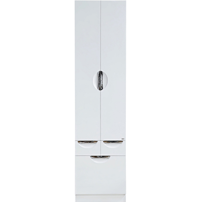 Шкаф пенал Misty Орхидея 50 П-Жас05050-0112Я Белый