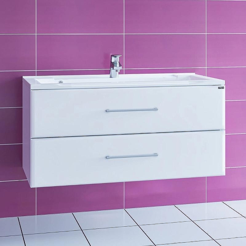 Тумба под раковину СанТа Омега 100 207028 подвесная Белая, купить, цена, заказать, магазин, доставка, скидка, промокод, купить, цена, заказать, магазин, доставка, скидка, промокод