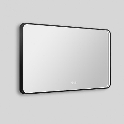 Зеркало Esbano ES-3311KD 100x70 ESMR3311KD с подсветкой Черный