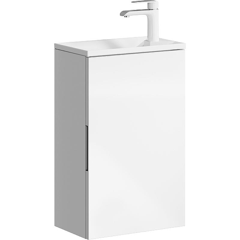 Тумба под раковину Aqwella Accent 40 ACC0104W подвесная Белая, купить, цена, заказать, магазин, доставка, скидка, промокод, купить, цена, заказать, магазин, доставка, скидка, промокод