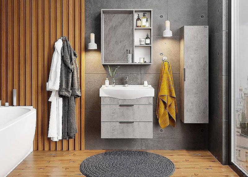 Зеркало Onika Девис 65.00 У 206542 Бетон чикаго, купить, цена, заказать, магазин, доставка, скидка, промокод, купить, цена, заказать, магазин, доставка, скидка, промокод