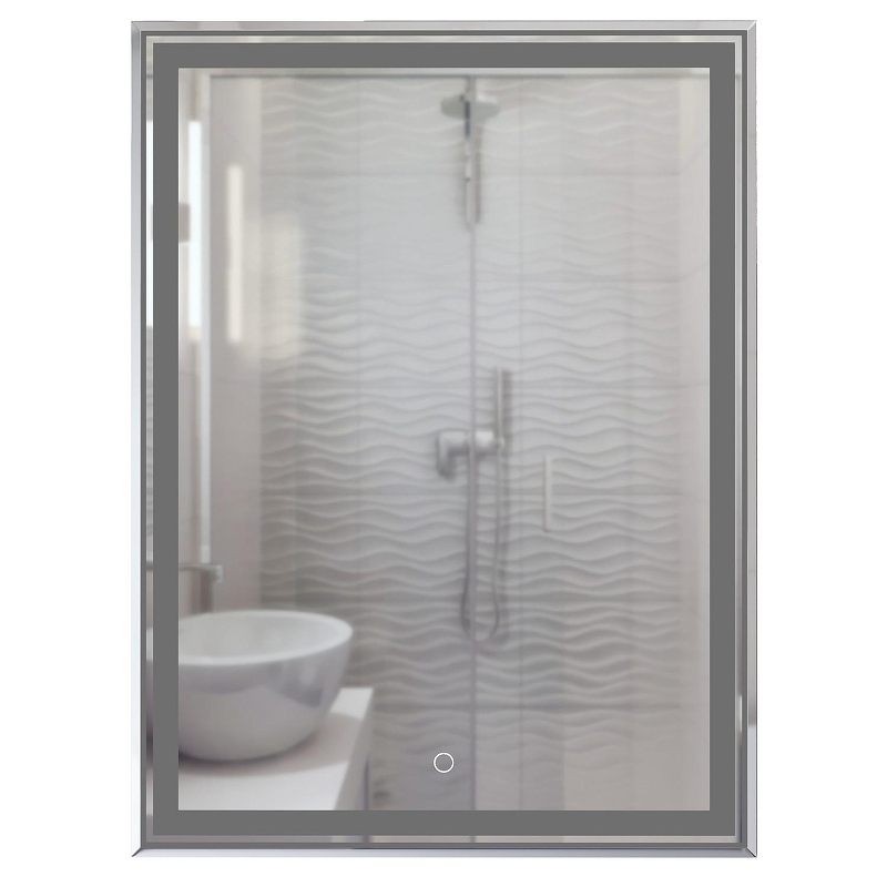 Зеркало Mixline Оливия 70 545092 с подсветкой с сенсорным выключателем, купить, цена, заказать, магазин, доставка, скидка, промокод, купить, цена, заказать, магазин, доставка, скидка, промокод